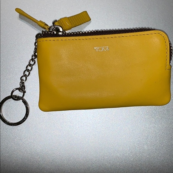 Tumi Handbags - Tumi Double Zip coin/card pouch leather